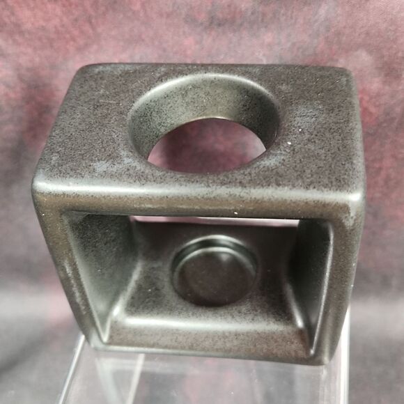 🩵NIB Partylite Black Ceramic Square Fragrance Stick Holder - Picture 4 of 7